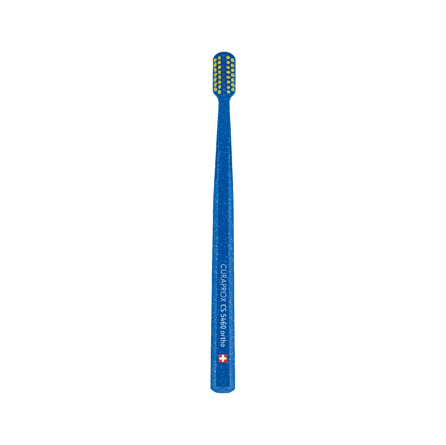 Curaprox CS 5460 orthodontic toothbrush with ultra-soft bristles and V-trim design for braces care