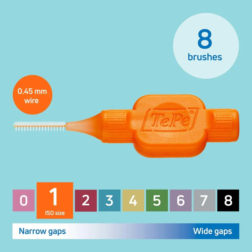 TePe Interdental Brushes - Original 8 pack