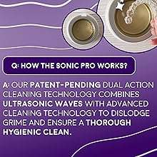 Sonic Spa Pro Dental Pod Pro ultrasonic cleaner for retainers and aligners