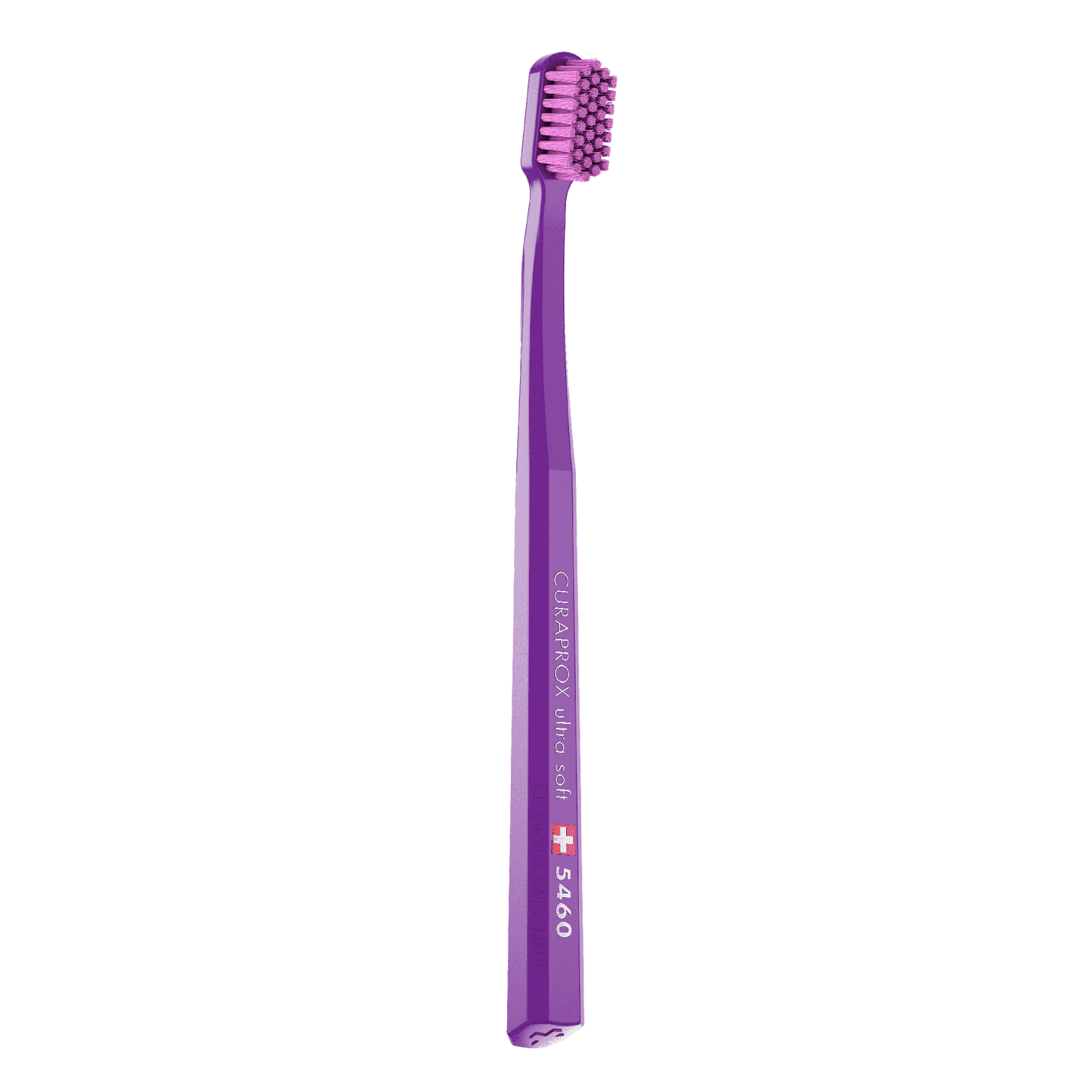 Curaprox CS 5460 ultra soft purple toothbrush with densely packed bristles for gentle and effective cleaning