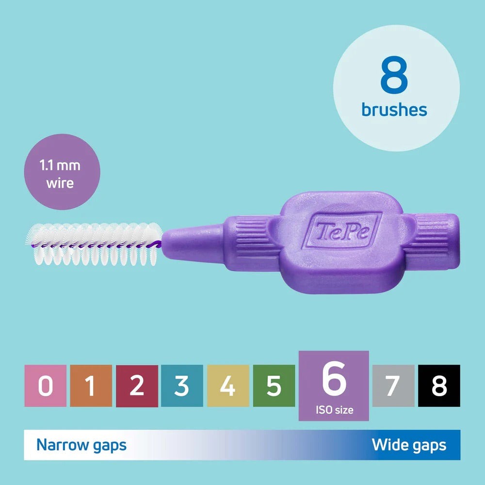 TePe Interdental Brushes - Original 8 pack
