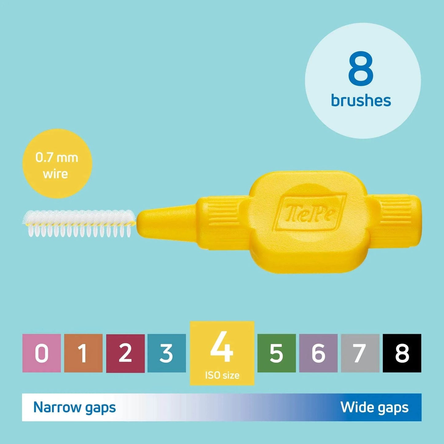 TePe Interdental Brushes - Original 8 pack